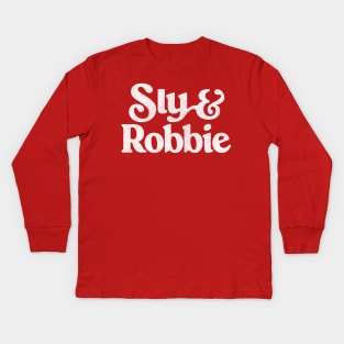 Sly & Robbie /// Reggae Lover Gift Kids Long Sleeve T-Shirt